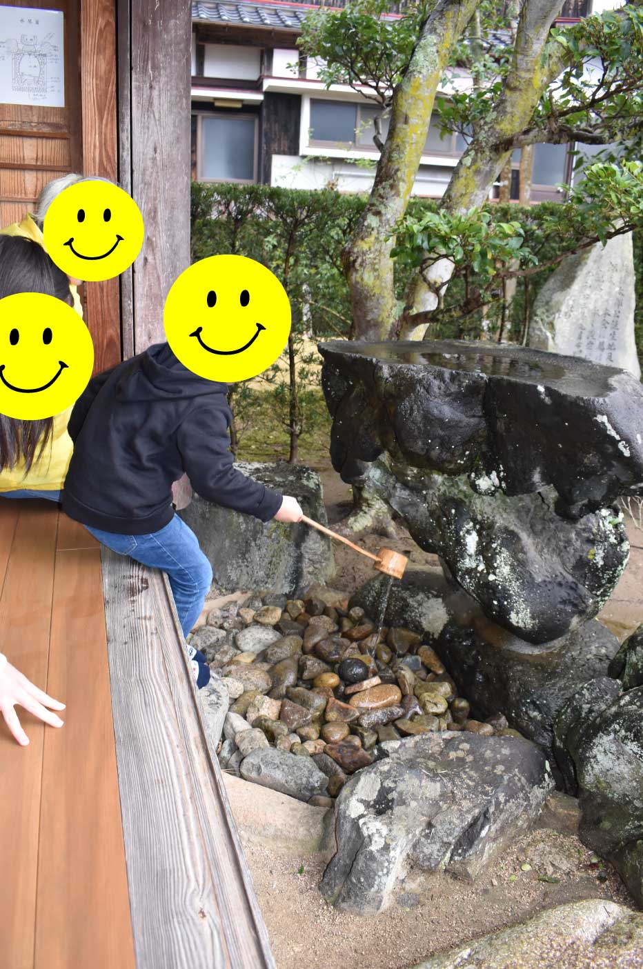 桂太郎旧宅にある水琴窟