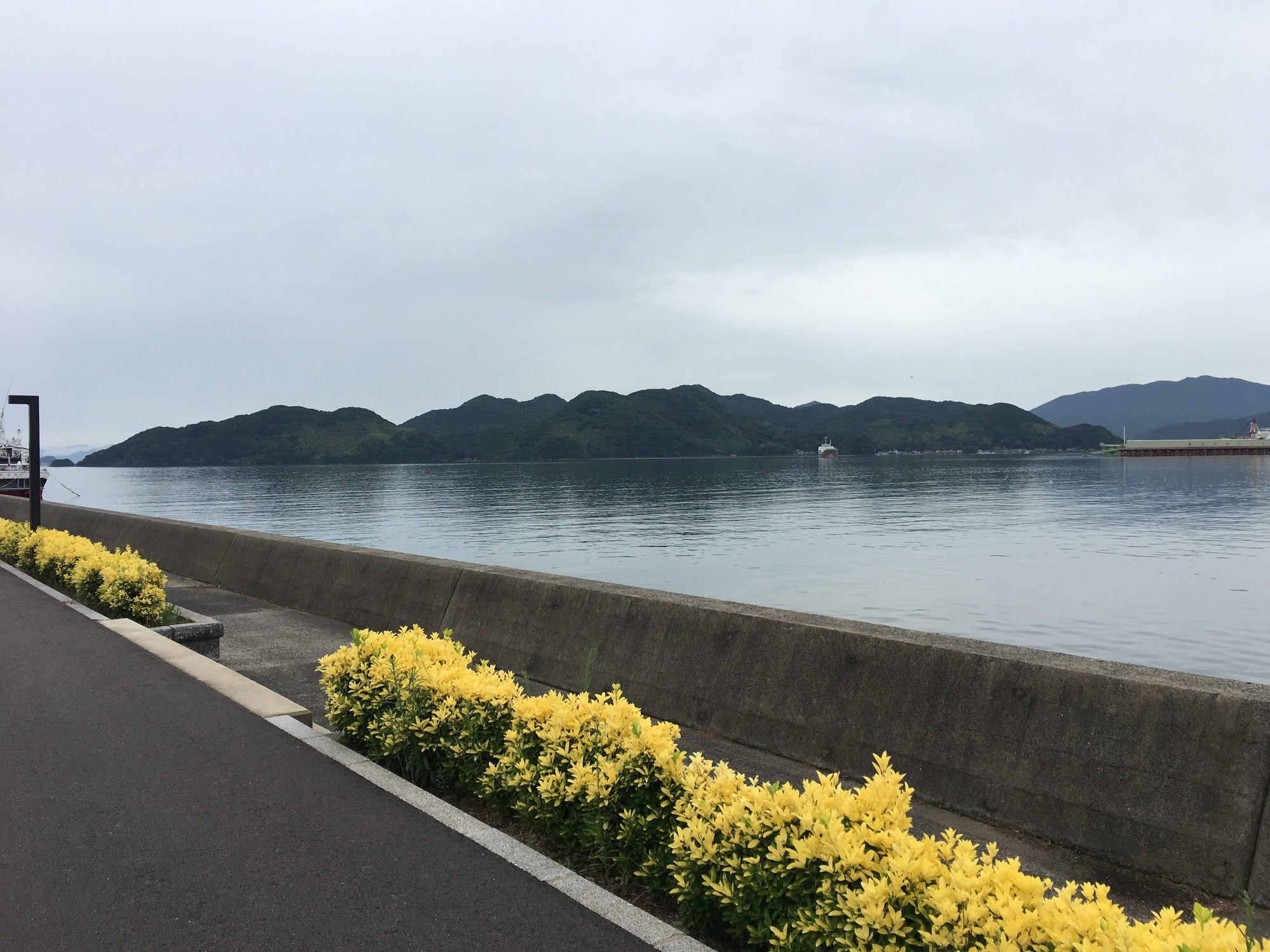 仙崎周辺で撮影した海の風景