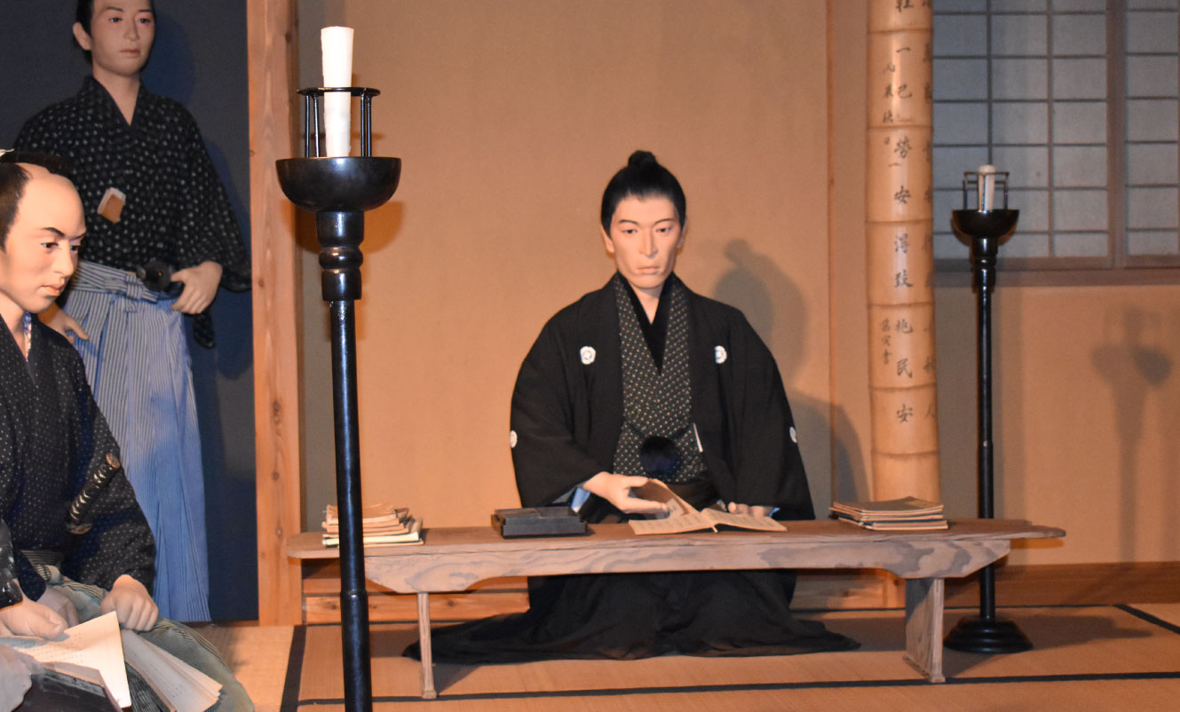 吉田松陰の再現人形